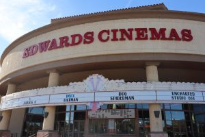 On Tuesday, March 22, 2022, Batman is listed as one of the several films being showcased at the Regal Edwards Cinema Palace in Camarillo,CA. Photo credit: Shahbano Raza
